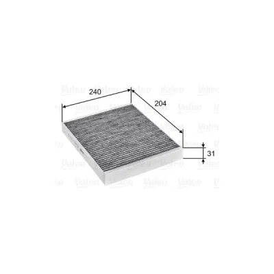 Filtru aer habitaclu / polen VALEO 715752