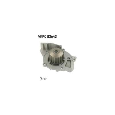 Pompa apa, racire motor SKF VKPC 83643