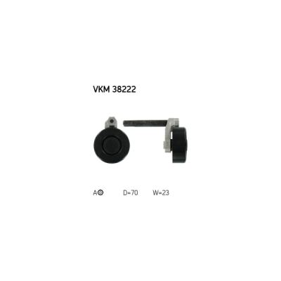 Intinzator curea, curea distributie SKF VKM 38222