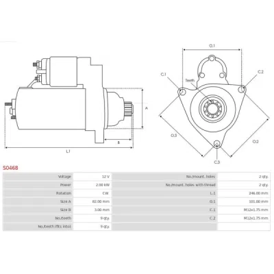 Demaror AS-PL S0468