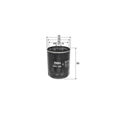 Filtru ulei VALEO 586145