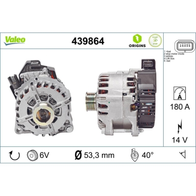 Generator start VALEO 439864