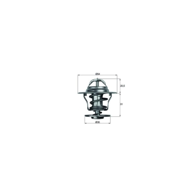 Termostat, lichid racire MAHLE TX 13 87D