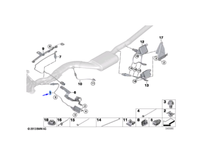 Senzor NOx, Catalizator NOx ORIGINAL BMW BM13628589846