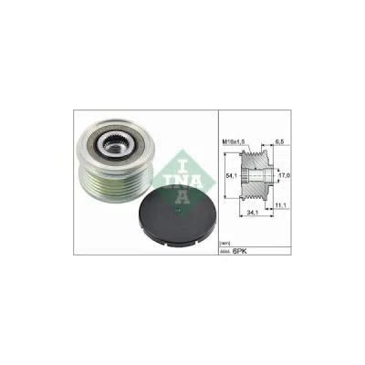 Sistem roata libera, generator INA 535 0179 10