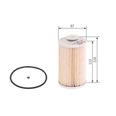Filtru combustibil BOSCH F 026 402 829