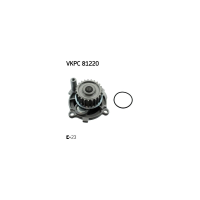 Pompa apa, racire motor SKF VKPC 81220