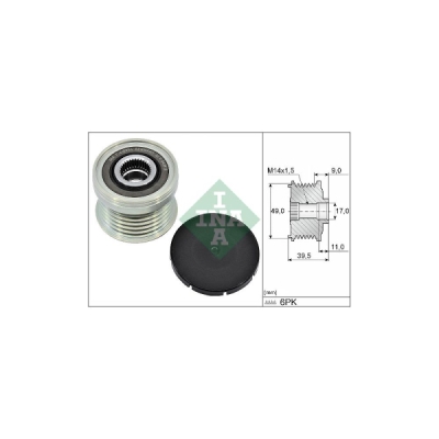 Sistem roata libera, generator INA 535 0361 10