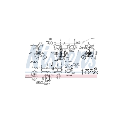Compresor, sistem de supraalimentare NISSENS 93090
