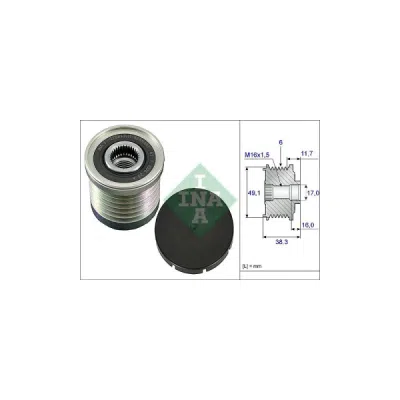 Sistem roata libera, generator INA 535 0030 10