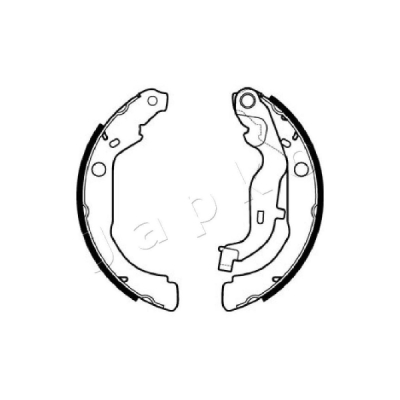 Set saboti frana JAPKO 55020