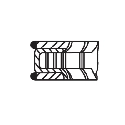 Set segmenti piston MAHLE 028 10 N0
