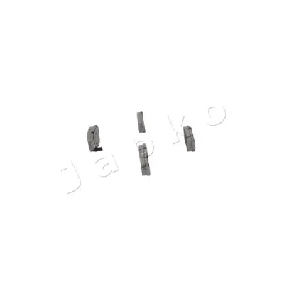 Set placute frana JAPKO 500075