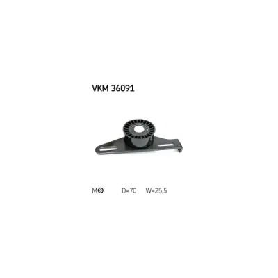 Intinzator curea, curea distributie SKF VKM 36091