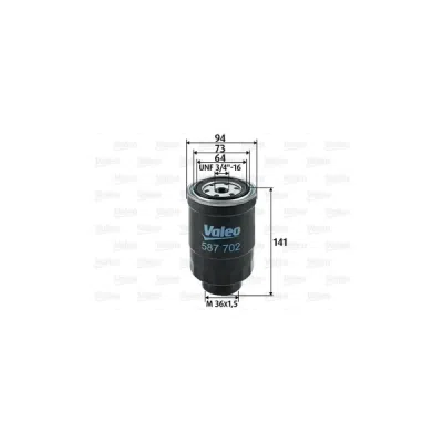 Filtru combustibil VALEO 587702