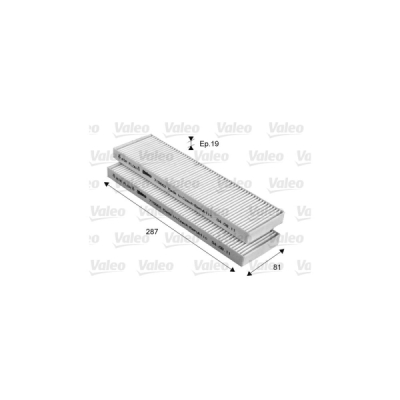 Filtru aer habitaclu / polen VALEO 715662