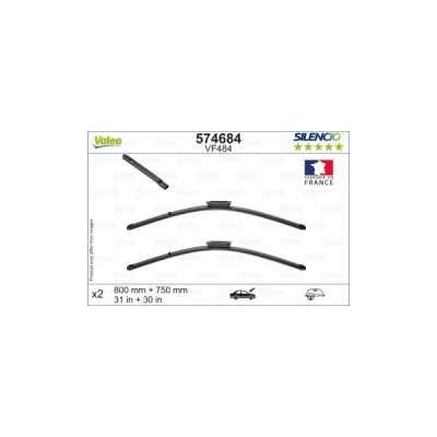 Lamela stergator VALEO 574684