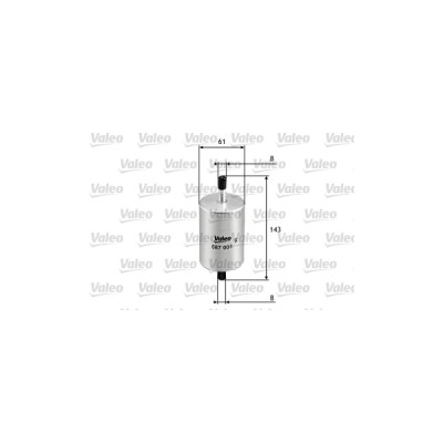 Filtru combustibil VALEO 587001