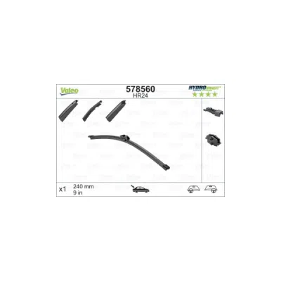 Lamela stergator VALEO 578560