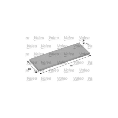 Filtru aer habitaclu / polen VALEO 698858