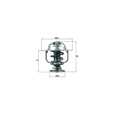 Termostat, lichid racire MAHLE TX 177 82D