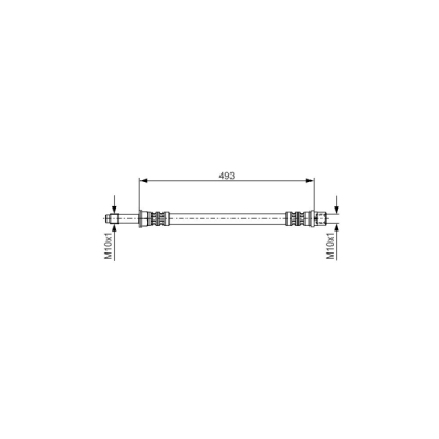Furtun frana BOSCH 1 987 476 294