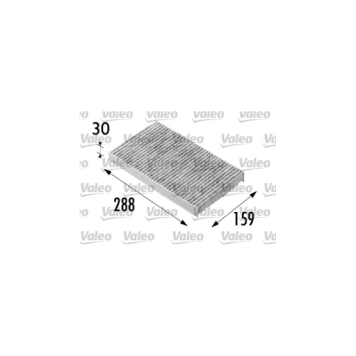 Filtru aer habitaclu / polen VALEO 698687