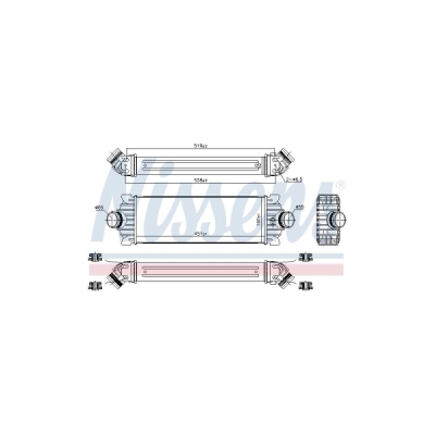 Intercooler NISSENS 96486
