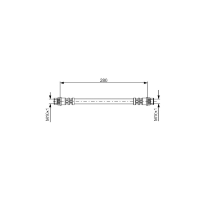 Furtun frana BOSCH 1 987 476 517