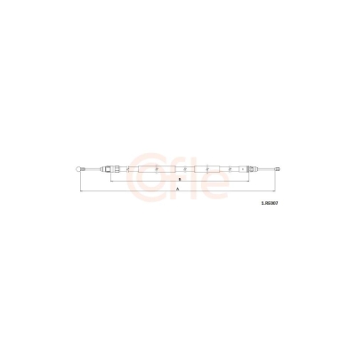 Cablu, frana de parcare COFLE 1.RE007