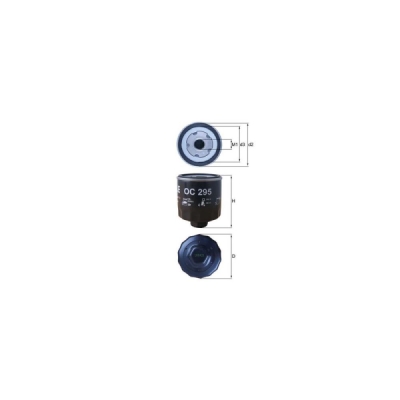 Filtru ulei MAHLE OC 295