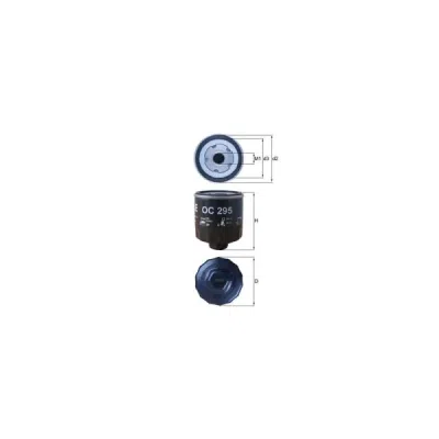 Filtru ulei MAHLE OC 295