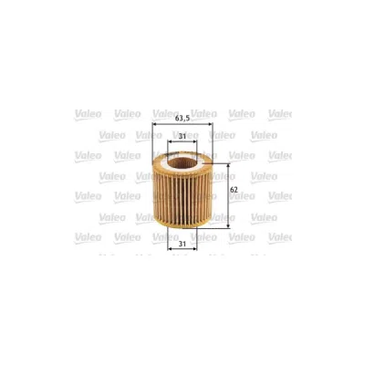 Filtru ulei VALEO 586536