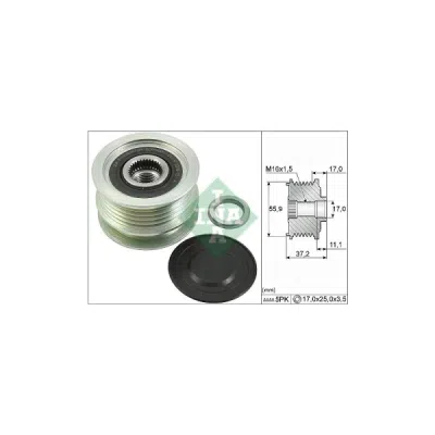 Sistem roata libera, generator INA 535 0116 10