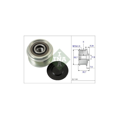 Sistem roata libera, generator INA 535 0077 10