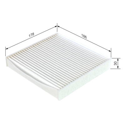 Filtru habitaclu BOSCH 1 987 432 173