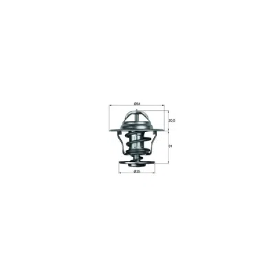 Termostat, lichid racire MAHLE TX 13 92D