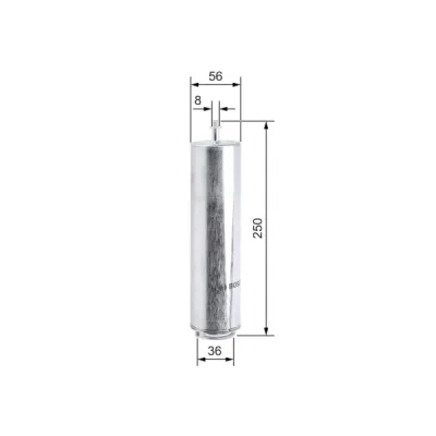 Filtru combustibil BOSCH 0 450 906 457