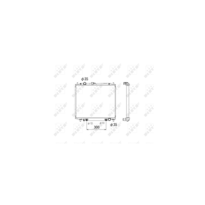 Radiator, racire motor NRF 53810
