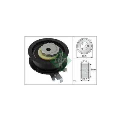 Rola intinzator, curea distributie INA 531 0882 10