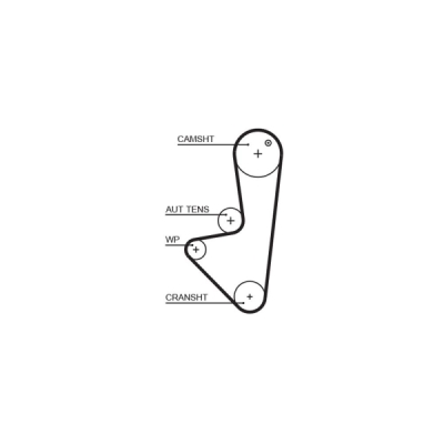 Curea de distributie GATES 5575XS