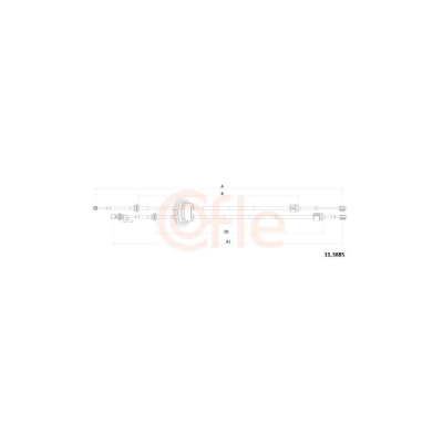 Etrier frana COFLE 11.3885