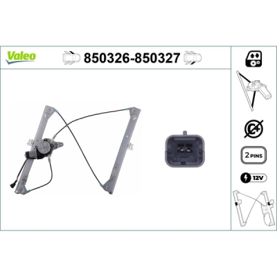 Mecanism actionare geam VALEO 850326