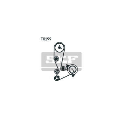 Set curea de distributie SKF VKMA 02390