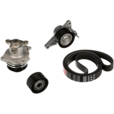 Pompa apa + Set curea transmisie cu caneluri GATES KP17PK1705