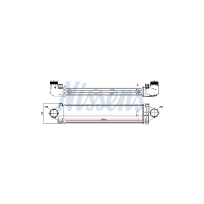 Intercooler NISSENS 96383