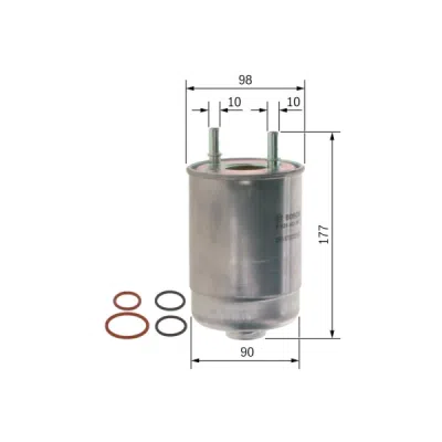 Filtru combustibil BOSCH F 026 402 067