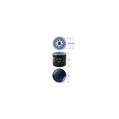Filtru ulei MAHLE OC 236