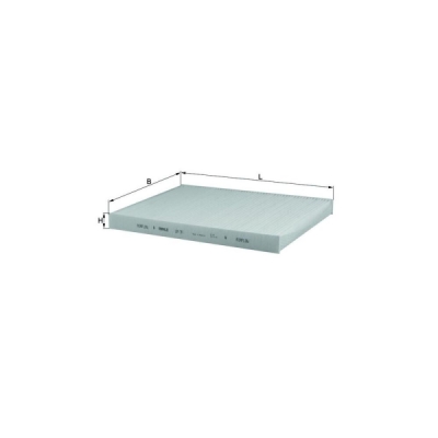 Filtru aer habitaclu / polen MAHLE LA 31