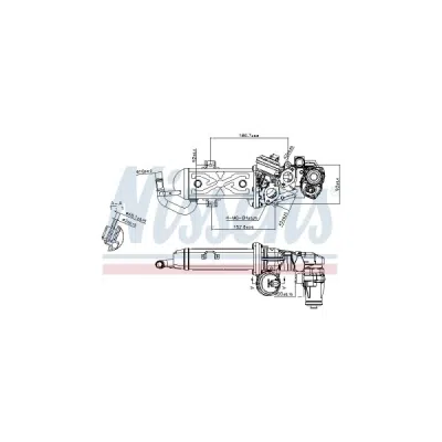 Modul-EGR NISSENS 98178